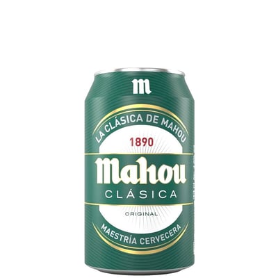 24 Cervezas Mahou Clásica 330cc