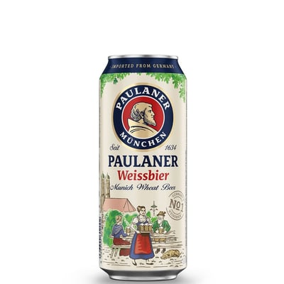 24 Cervezas Paulaner Weissbier 500cc