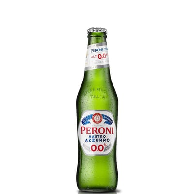 24 Cervezas Peroni Nastro Azzurro Sin Alcohol 330cc