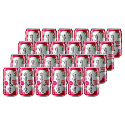 24 Coctel de Vino Manquehuito Frutos Rojos 350cc
