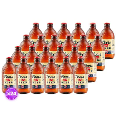 24x Cerveza Coors Botella 355cc