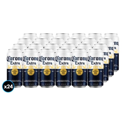 24x Cerveza Corona Extra Lata 473cc