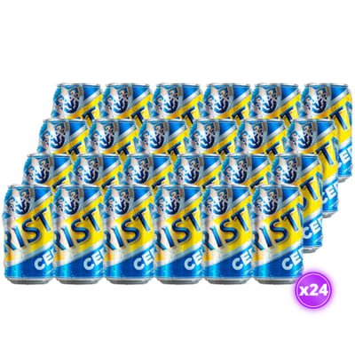 24x Cerveza Cristal Sin Alcohol Lata - 355cc