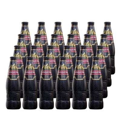 24x Cerveza Cusqueña Negra Dark Lager - 330cc
