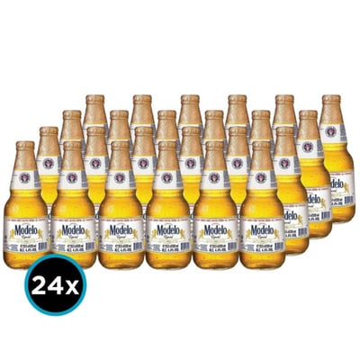 24x Cerveza Modelo Especial en Botella 355cc