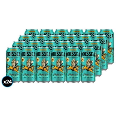 24x Cerveza Odissea Tropic Ale Lata 470cc