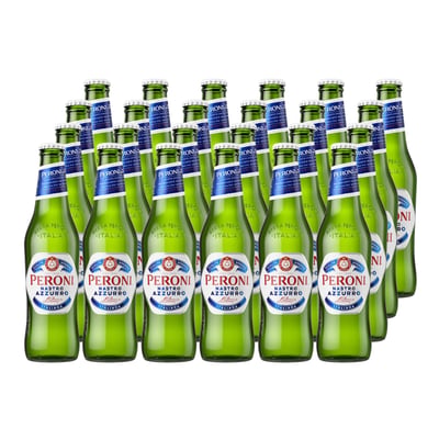 24x Cerveza Peroni Lager Botella 330cc