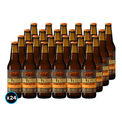 24x Cerveza Salzburg Dopplebock Botella 330cc