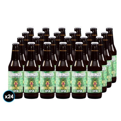24x Cerveza Tubinger IPA en Botella 330cc 6º alc.
