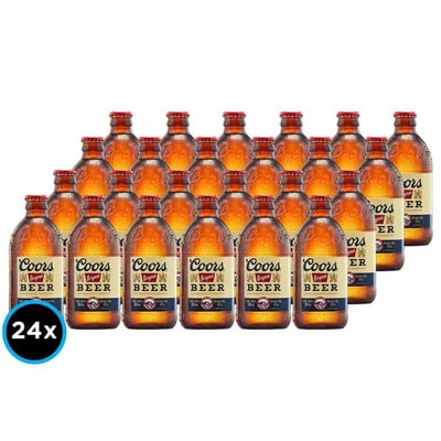 24x Cervezas Coors Original Botella 355cc