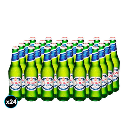24x Cervezas Peroni Nastro Azzurro Botella 330cc
