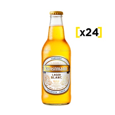 24x Kunstmann Lager Blanc 330cc