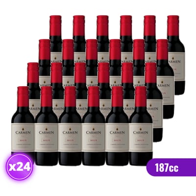 24x Vino Carmen MGX - Cabernet Sauvignon - 187cc