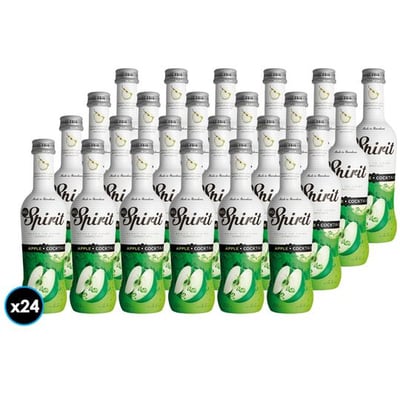 24x Vodka Spirit Apple 275cc 5.5°alc.