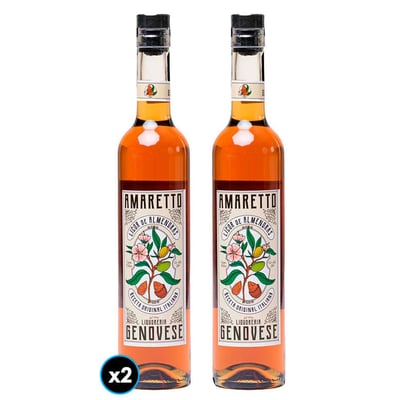 2x Amaretto Genovese 500cc