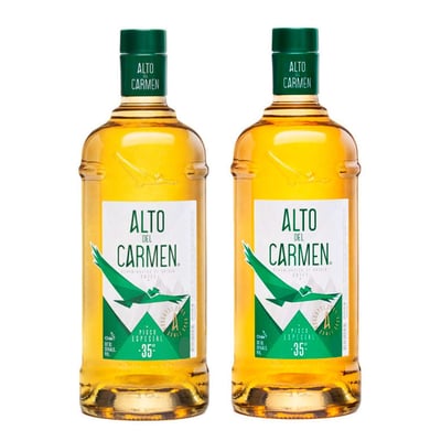 2x Pisco Alto del Carmen 35 grados 750cc