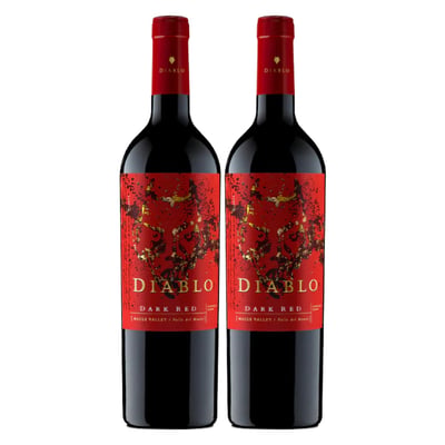 2x Vino Diablo Dark Red Ensamblaje 750cc