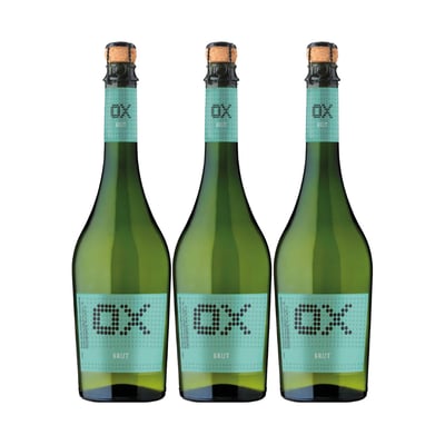 3x Espumante OX Variedades 750cc