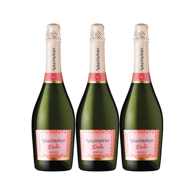 3x Espumante Valdivieso Dolce Variedades 750cc