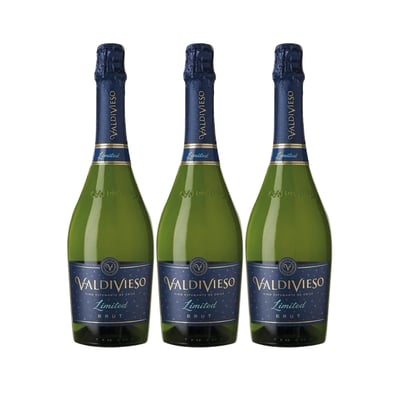 3x Espumantes Valdivieso Limited Variedades 750cc