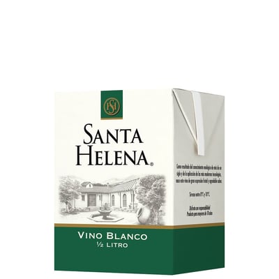 4 Vino Santa Helena Blanco 500cc