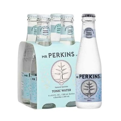 4x Agua Tónica Premium Mr Perkins Original 200cc