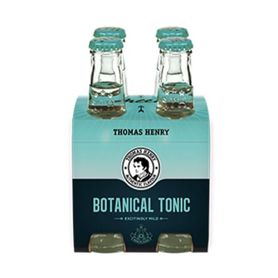 4x Agua Tónica Thomas Henry Botanical 200cc