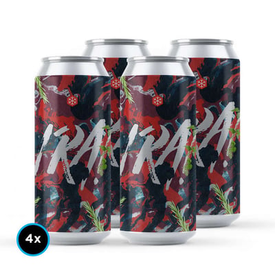 4x Cervezas Granizo IRA! (Indian Red Ale) 473cc 7º alc.