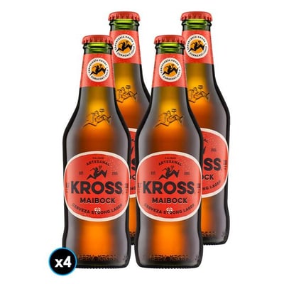 4x Cervezas Kross Maibock en Botellas 330cc
