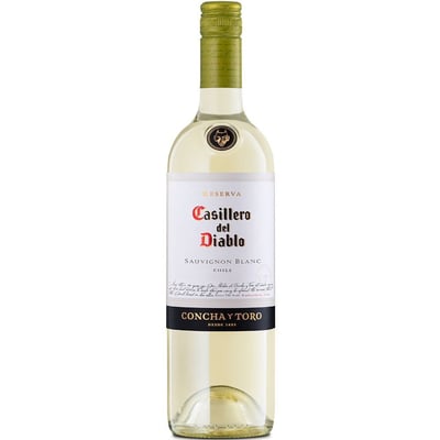 6 Vino Casillero Del Diablo Rsva Sauvignon Blanc 750cc