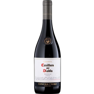 6 Vino Casillero Del Diablo Rsva Shiraz 750cc