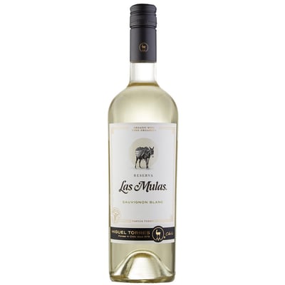 6 Vino Las Mulas Rsva Orgánico Sauvignon Blanc 750cc