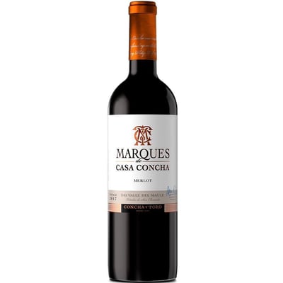 6 Vino Marques de Casa Concha Merlot 750cc