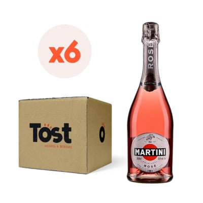 6x Espumante Martini Rosé 750cc