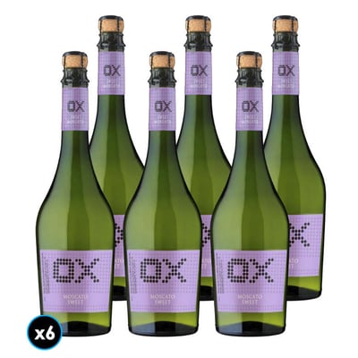 6x Espumante OX Moscato 750cc