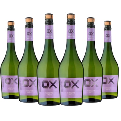 6x Espumante OX - Moscato 750ml