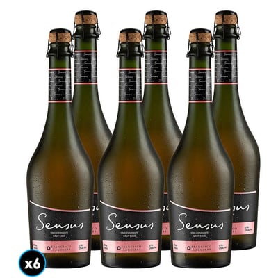 6x Espumante Sensus Brut Rosé 750cc
