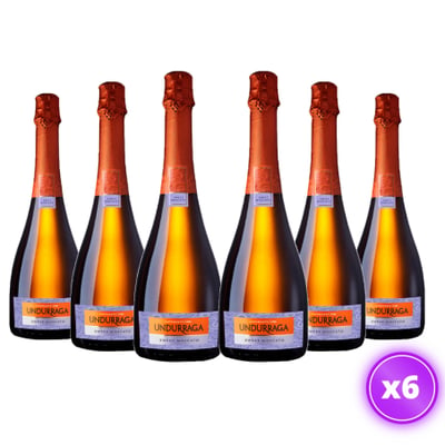 6x Espumante Undurraga - Moscato Sweet 750ml