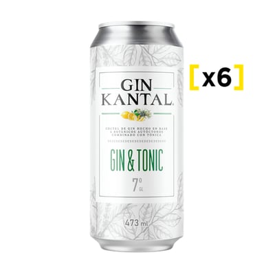 6x Gin Kantal Tonic 473