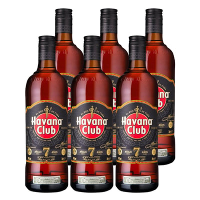 6x Ron Havana Club Añejo 7 Años 40˚ - 700ml