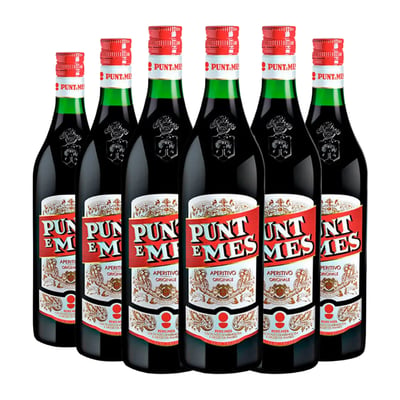 6x Vermouth Punt E Mes 16˚ - 750ml
