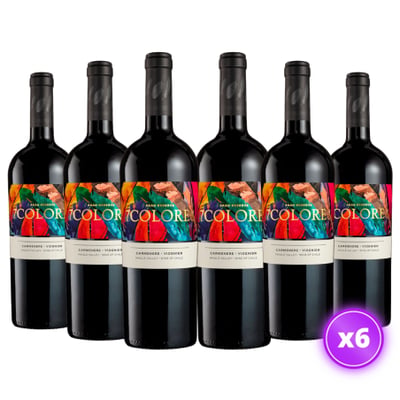 6x Vino 7 Colores Gran Reserva - Carmenere/Viognier - 750ml