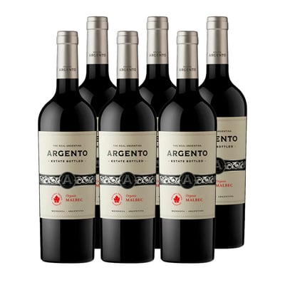 6x Vino Argento Estate Bottled Malbec 13.2° 750cc
