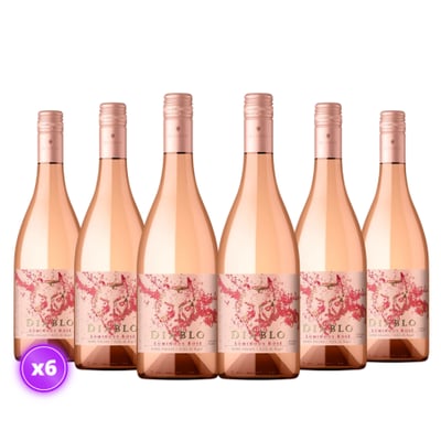 6x Vino Diablo Luminous - Rosé - 750ml