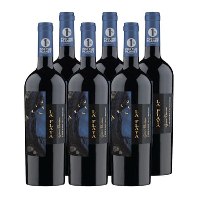 6x Vino La Playa Gran Reserva Cepas 750cc