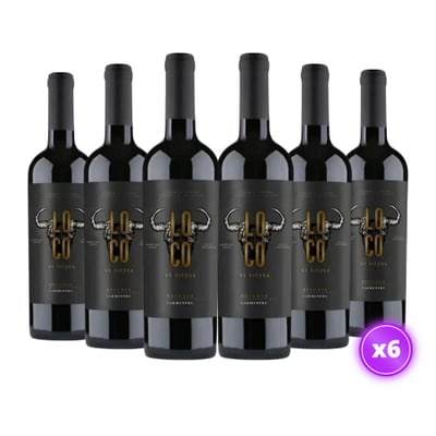 6x Vino Miguel Torres Loco de Piedra - Carmenere - 750ml