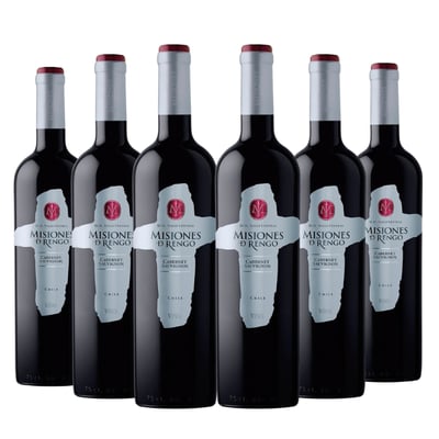 6x Vino Misiones de Rengo Varietal Cabernet Sauvignon - 750ml