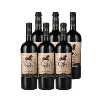 6x Vino Toro de Piedra Gran Reserva Cabernet Sauvignon 750cc