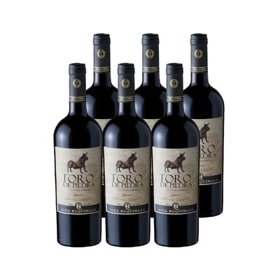 6x Vino Toro de Piedra Gran Reserva Carmenere 750cc