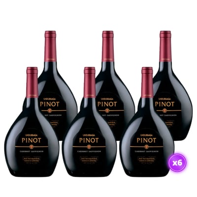 6x Vino Undurraga Pinot Cabernet Sauvignon - 750ml